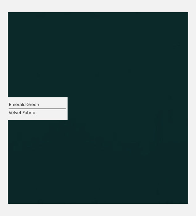 Bali Velvet 3 Seater Sofa in Emerald Green Colour