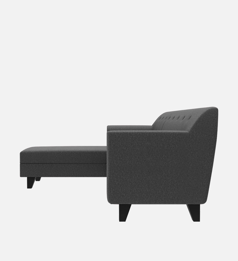 Bali Fabric 5 Seater Sectional Sofa (Left Hand Side) Grey