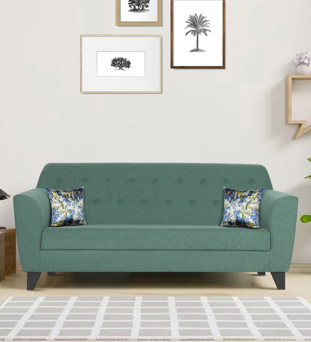 Bali 3 Seater Sofa In Imperial Green Colour