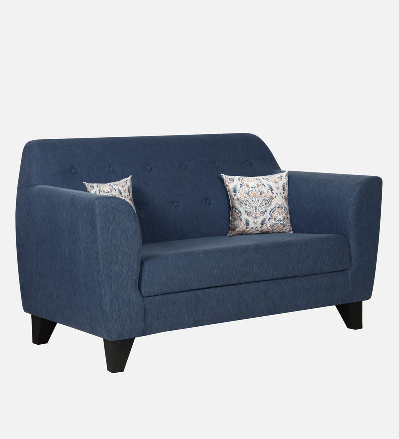 Bali Fabric 2 Seater Sofa In Jeans Blue Colour