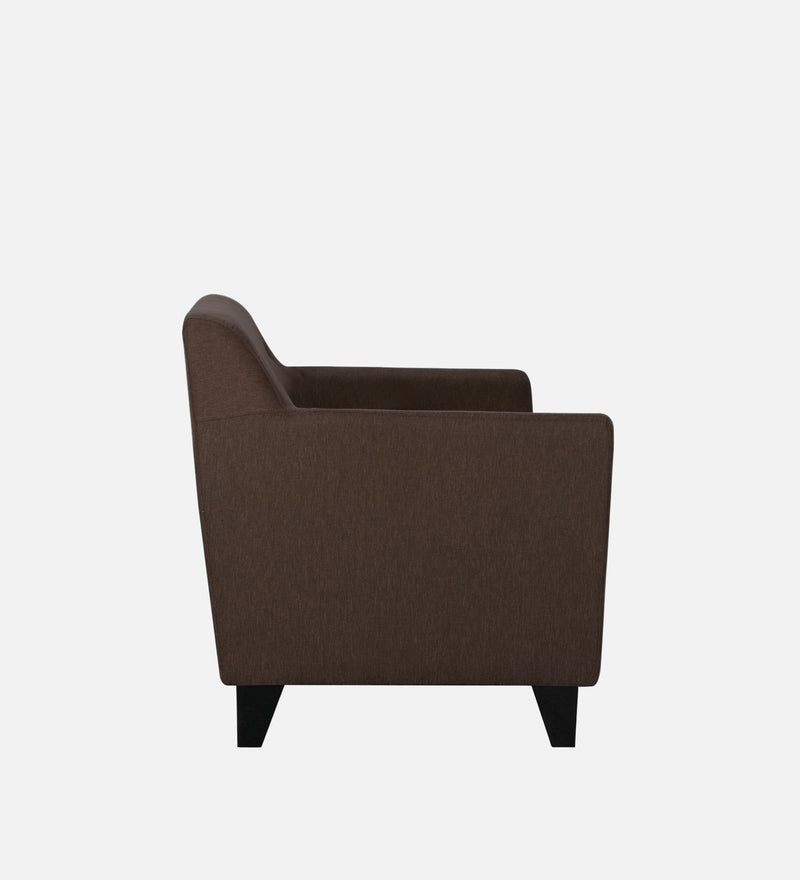 Bali Fabric 2 Seater Sofa In Mahogany Colour