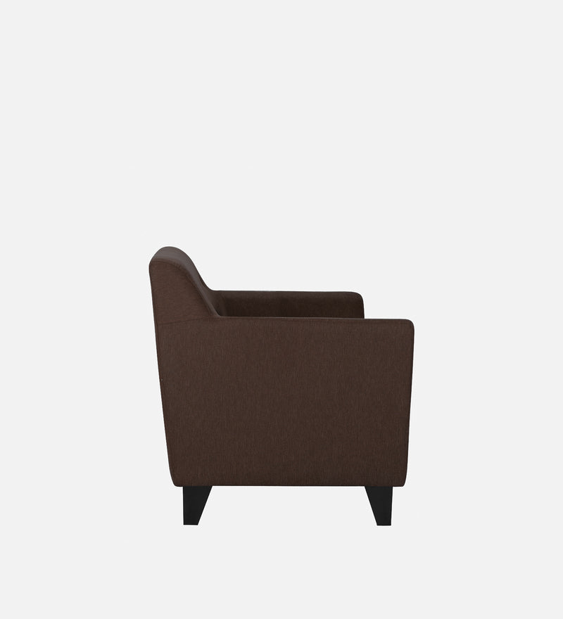 Bali Fabric 3 Seater Sofa In Mahogany Colour