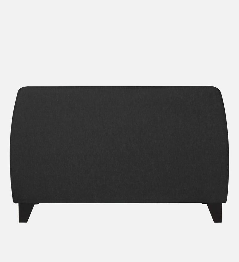 Bali Fabric 2 Seater Sofa In Mystic Black Colour