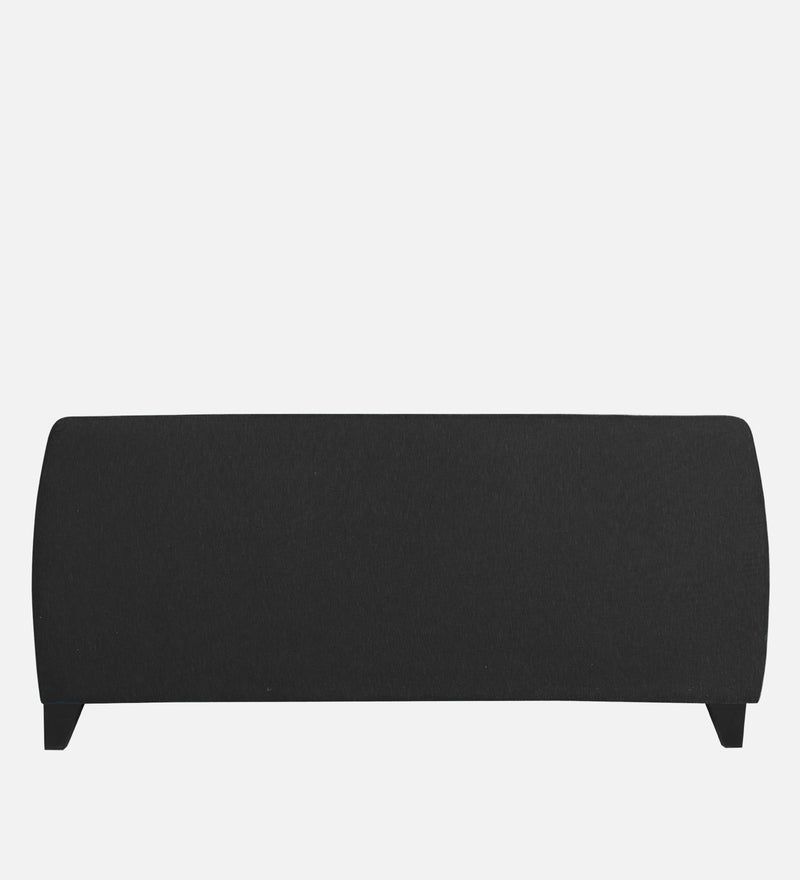 Bali Fabric 3 Seater Sofa In Mystic Black Colour