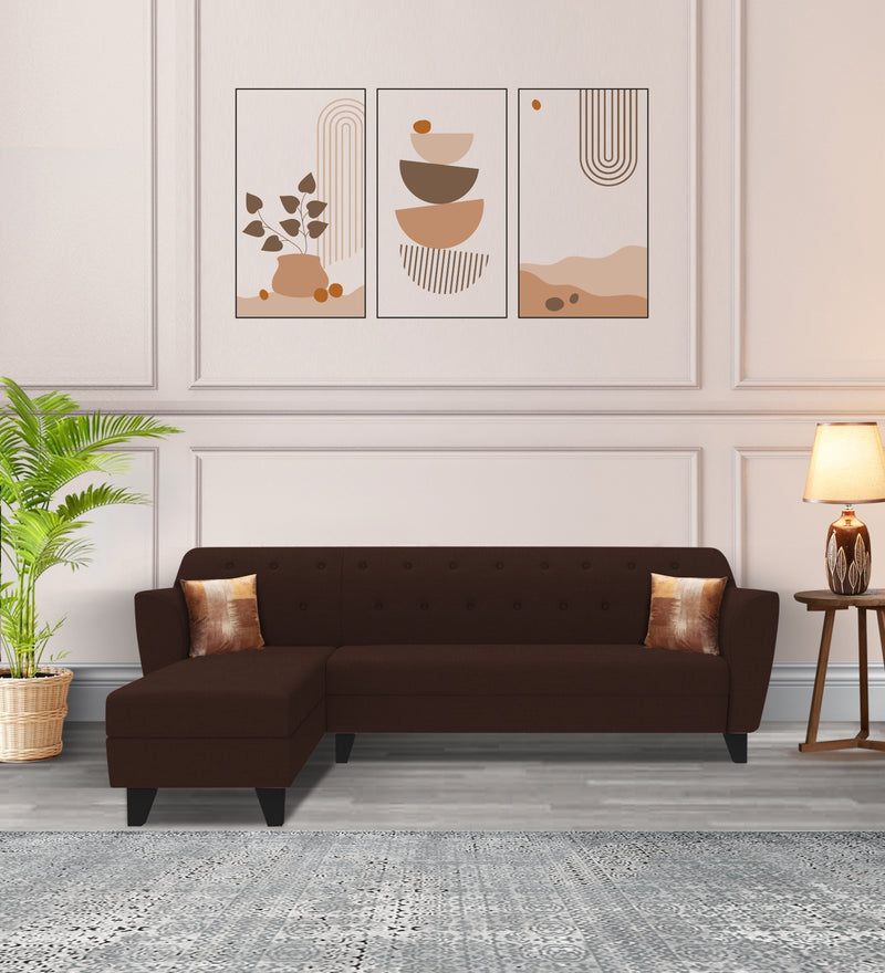 Bali Fabric 6 Seater Sectional Sofa (Left Hand Side)
