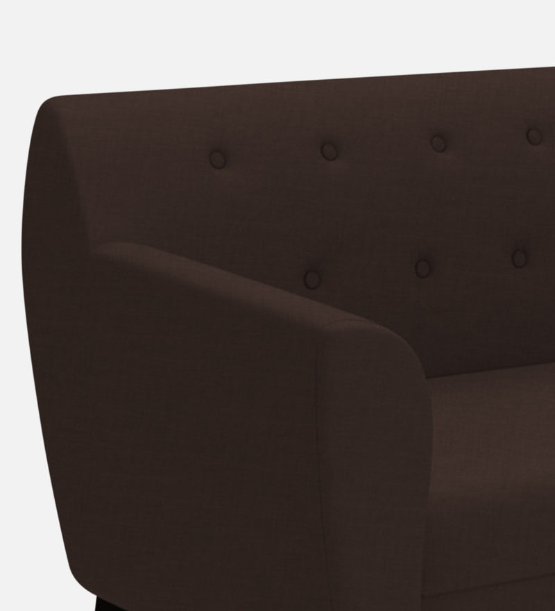 Bali Fabric 6 Seater Sectional Sofa (Right Hand Side) Mahogany