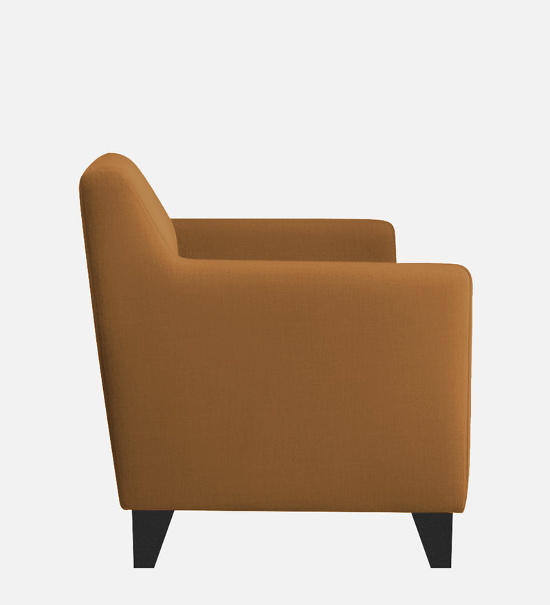Bali Velvet 1 Seater Sofa in Mocha Colour