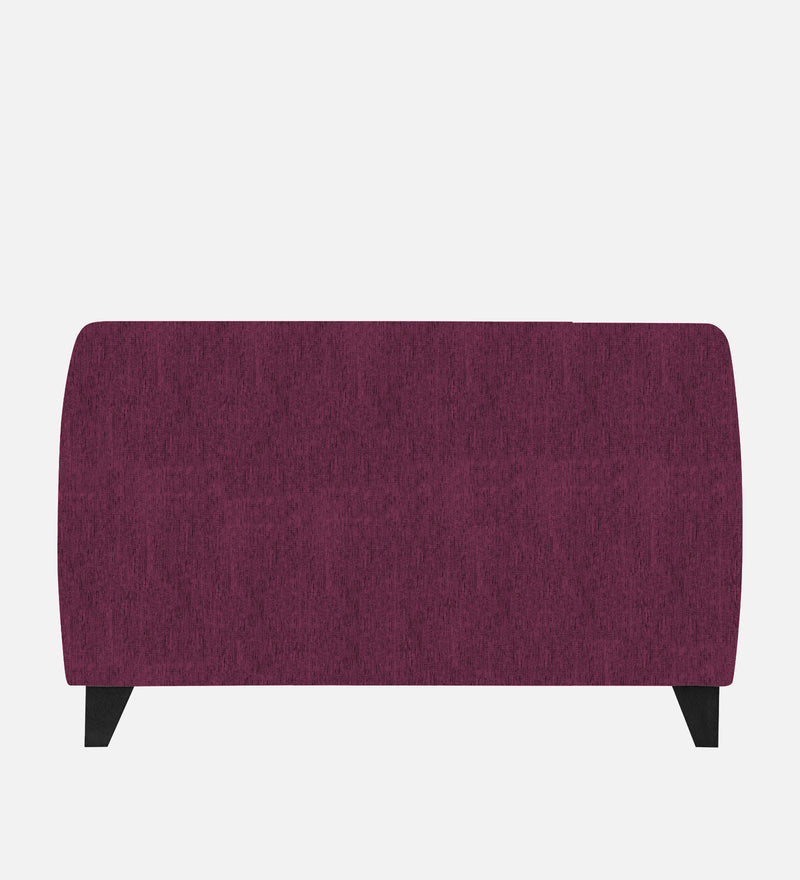 Bali fabric 2 Seater Sofa in Mulberry Colour