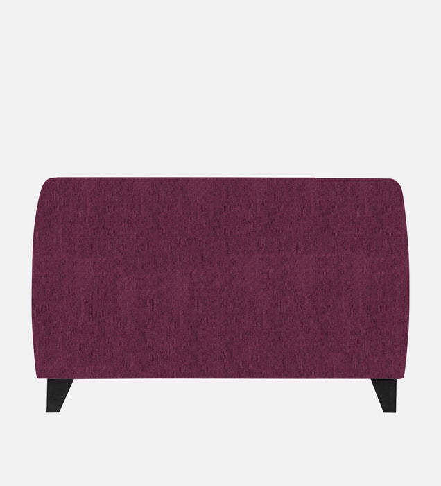 Bali fabric 2 Seater Sofa in Mulberry Colour
