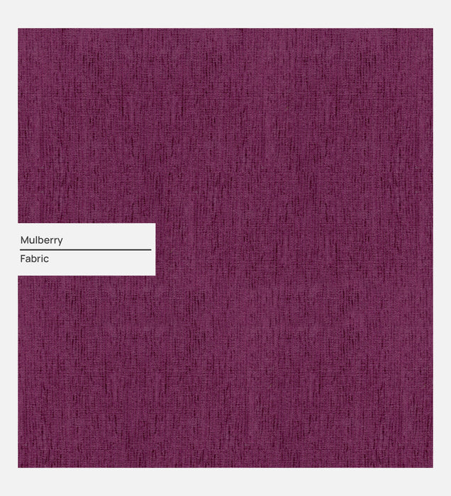 Bali fabric 3 Seater Sofa in Mulberry Colour