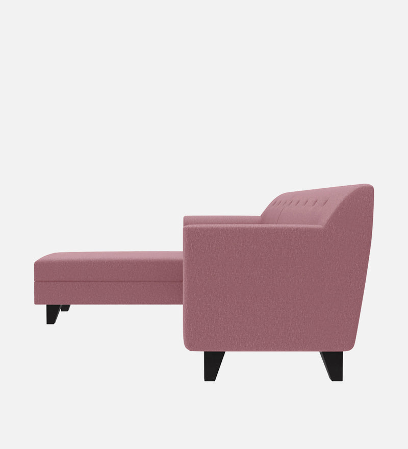 Bali Fabric 5 Seater Sectional Sofa (Left Hand Side) Pink