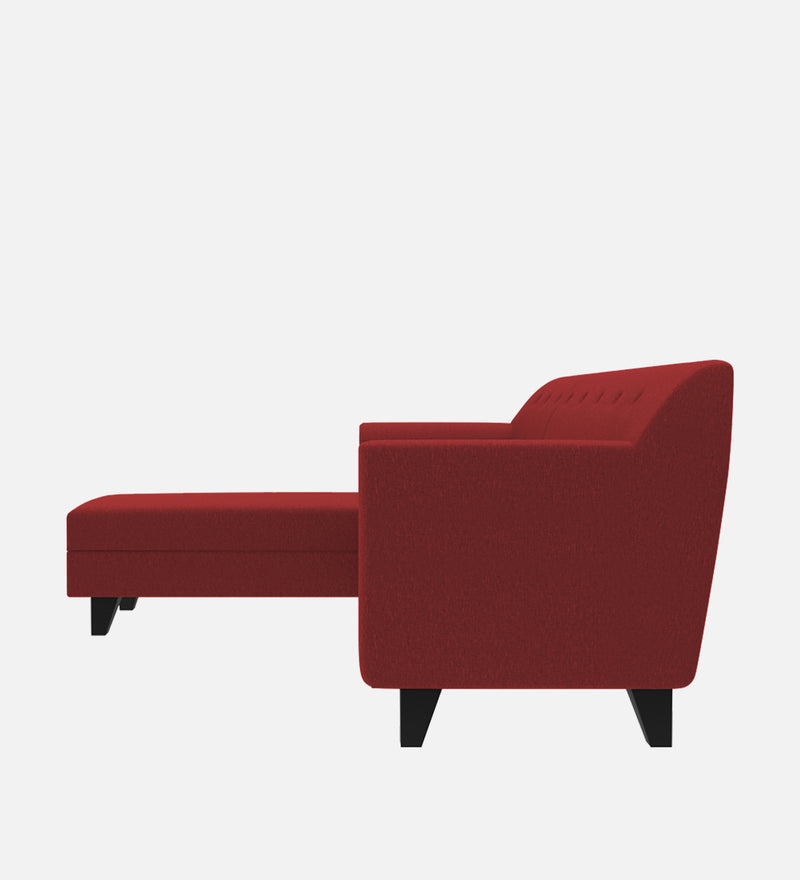 Bali Fabric 5 Seater Sectional Sofa (Left Hand Side) Red