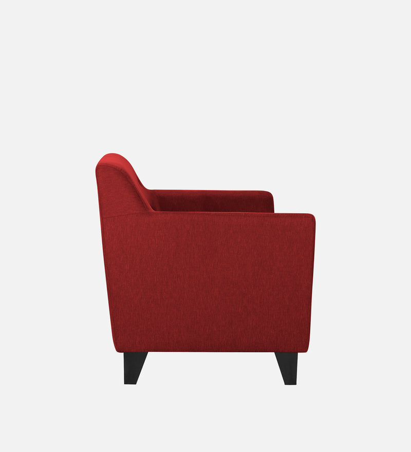 Bali Fabric 2 Seater Sofa In Red Colour