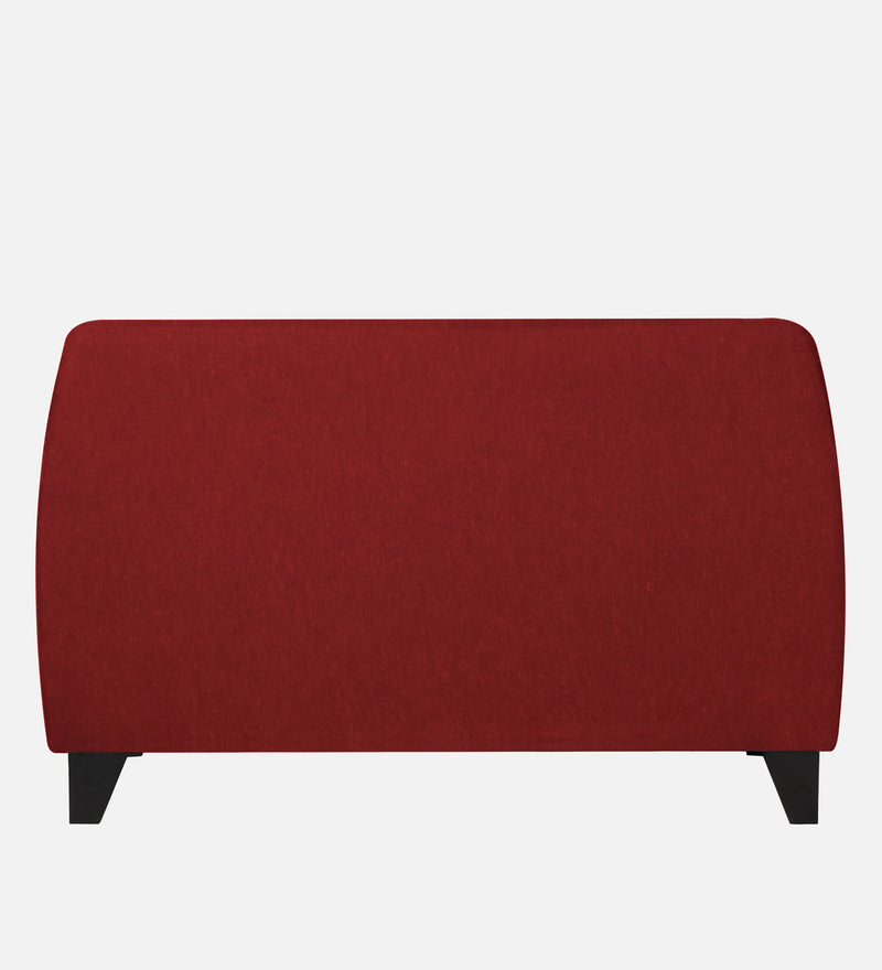 Bali Fabric 2 Seater Sofa In Red Colour