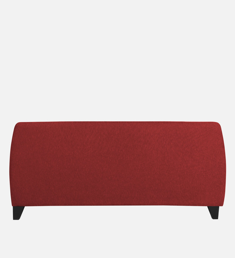 Bali Fabric 3 Seater Sofa In Red Colour