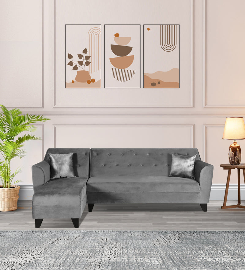 Bali Fabric 6 Seater Sectional Sofa (Left Hand Side)
