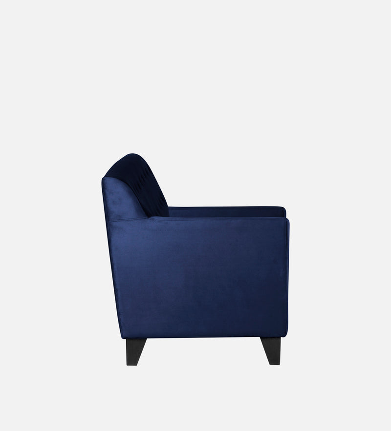 Bali Velvet 2 Seater Sofa In Blue Colour