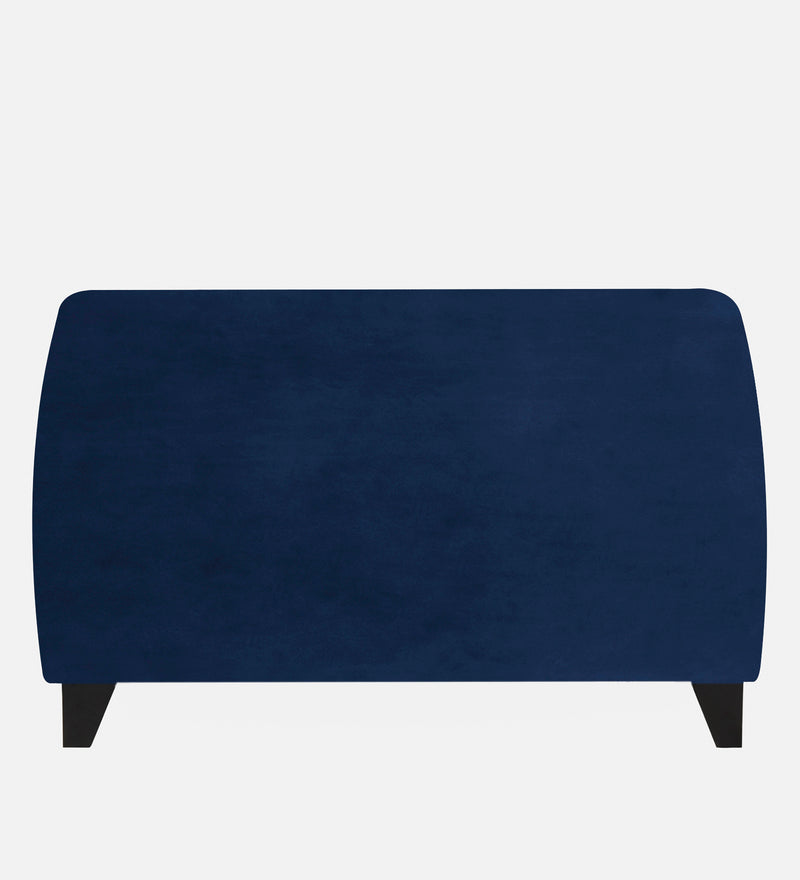 Bali Velvet 2 Seater Sofa In Blue Colour