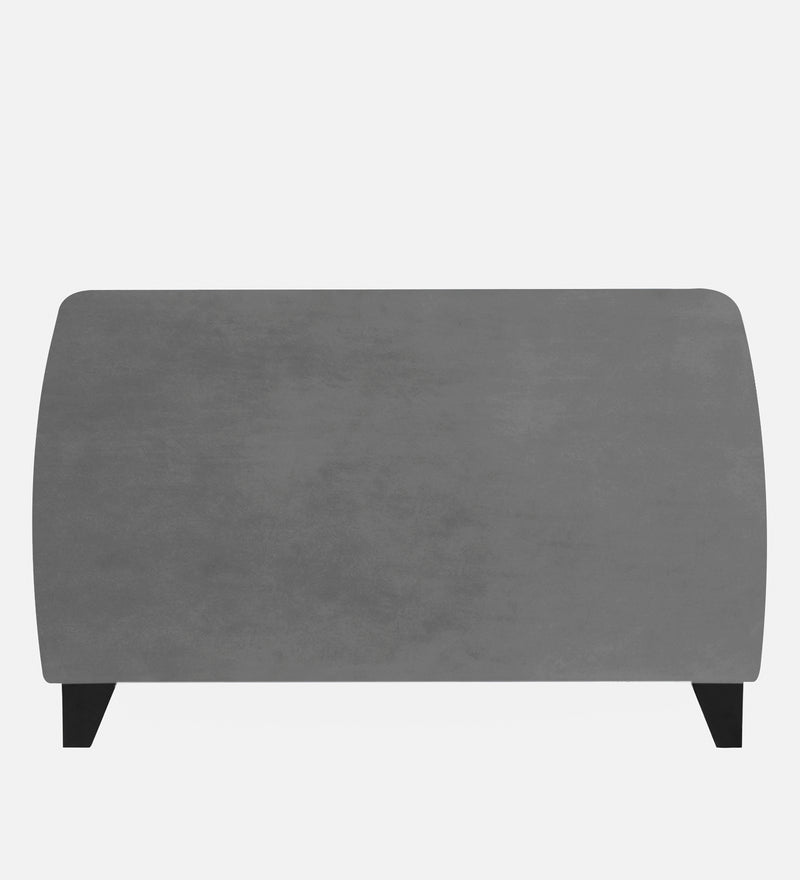 Bali Velvet 2 Seater Sofa In Grey Colour
