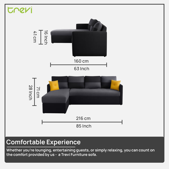 Bliss E2O 6 Seater Sectional Sofa