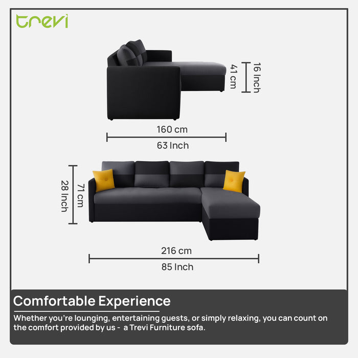 Bliss E2O 6 Seater Sectional Sofa