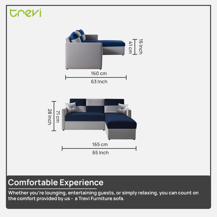 Bliss E2O 5 Seater Sectional Sofa