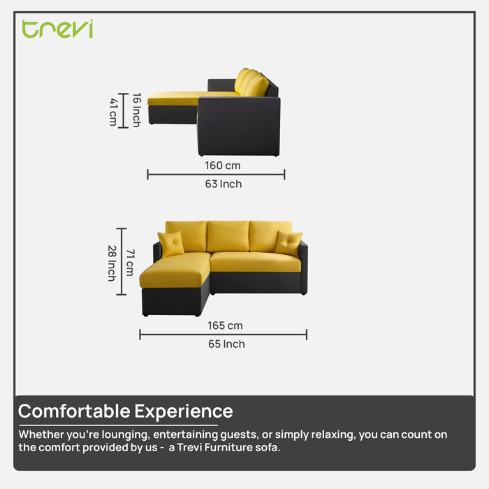 Bliss E2O 5 Seater Sectional Sofa