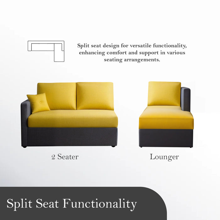 Bliss E2O 5 Seater Sectional Sofa