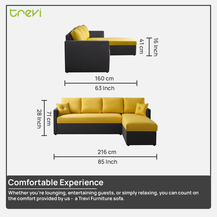 Bliss E2O 6 Seater Sectional Sofa