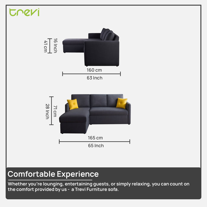 Bliss E2O 5 Seater Sectional Sofa