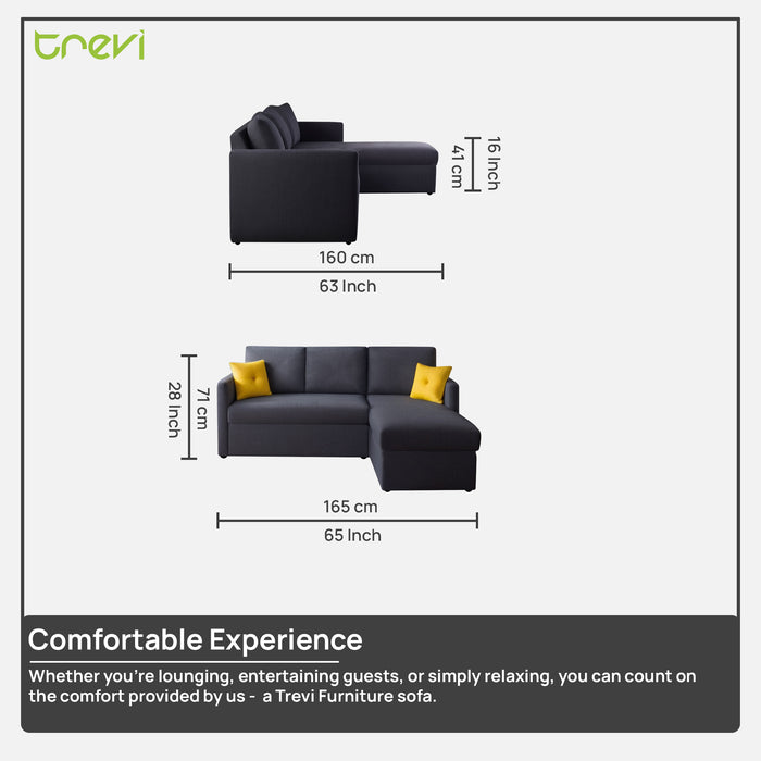 Bliss E2O 5 Seater Sectional Sofa