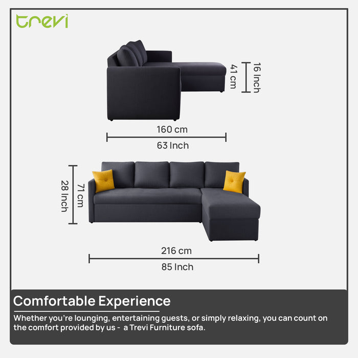 Bliss E2O 6 Seater Sectional Sofa