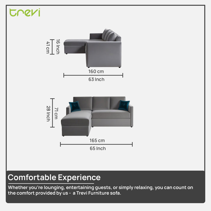 Bliss E2O 5 Seater Sectional Sofa