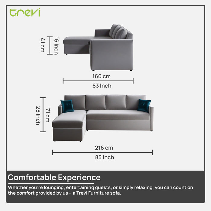 Bliss E2O 6 Seater Sectional Sofa