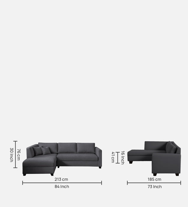 Bingo Fabric Sofa in 5 & 6 Seater in LHS & RHS Orientation