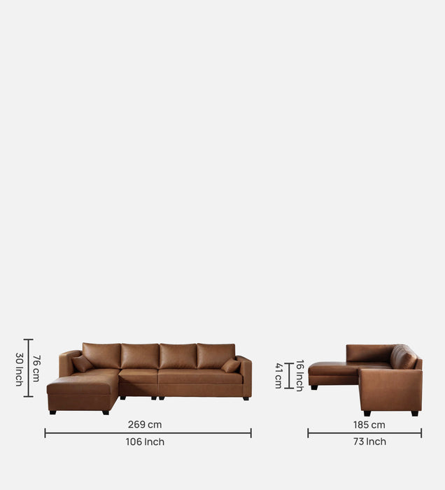 Bingo Fabric Sofa in 5 & 6 Seater in LHS & RHS Orientation