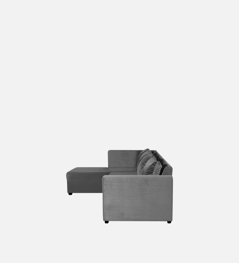 Bliss E2O Soft Cozy Fabric Sectional L Shaped 6 Seater Sofa