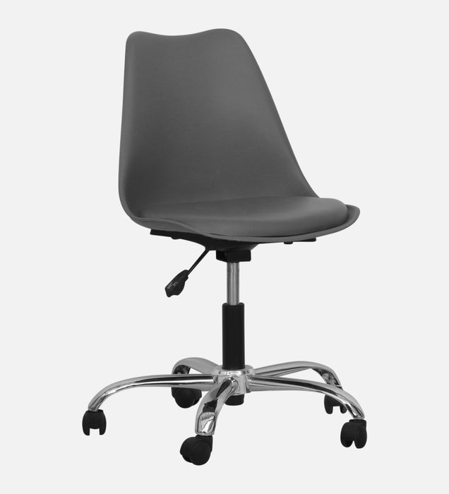 Bling Luxury Medium Back Office Chair In Grey Colour