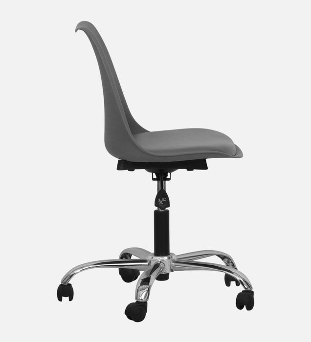 Bling Luxury Medium Back Office Chair In Grey Colour