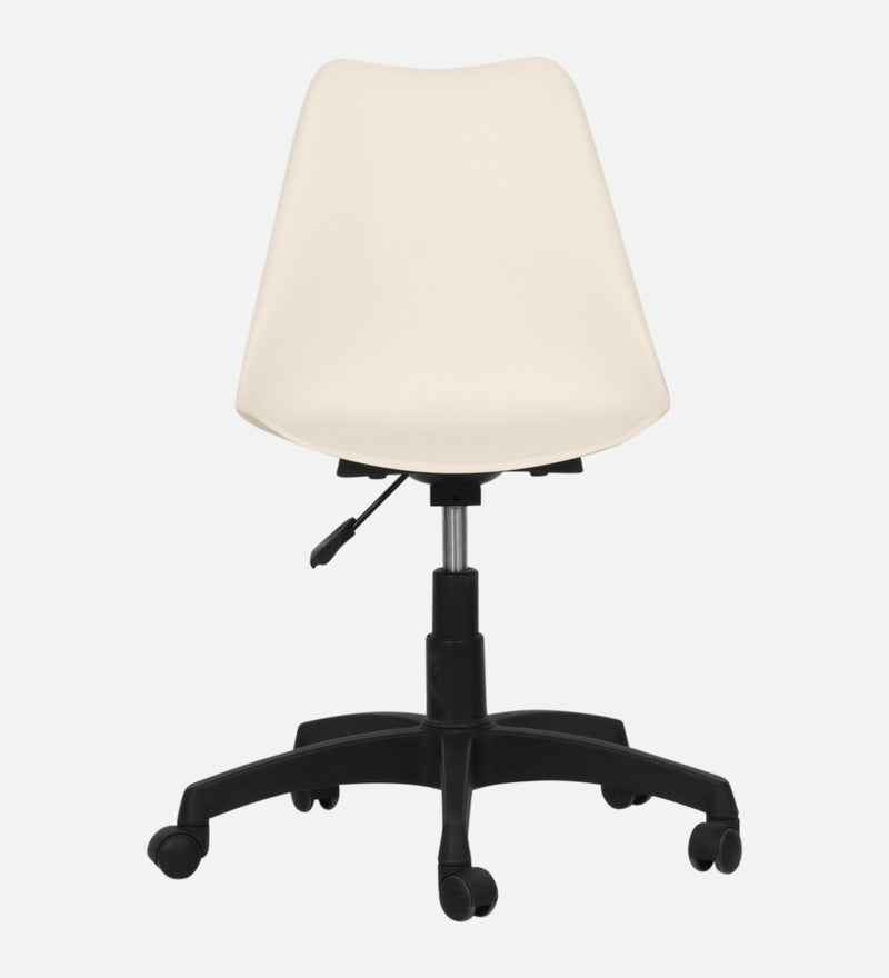 Bling Medium Back Office Chair In White Colour