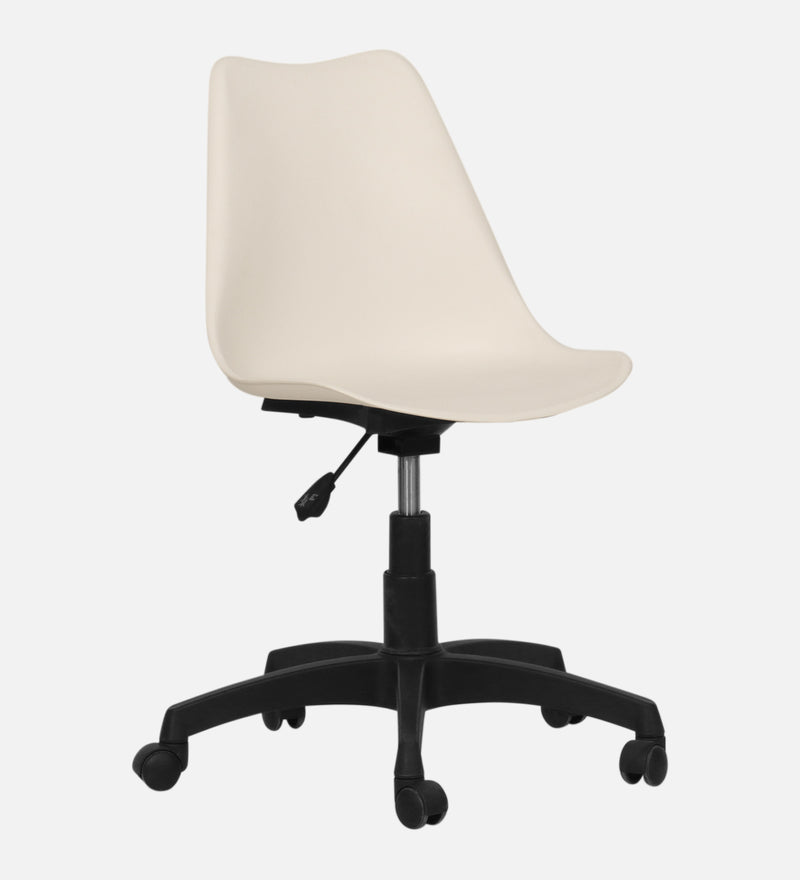 Bling Medium Back Office Chair In White Colour