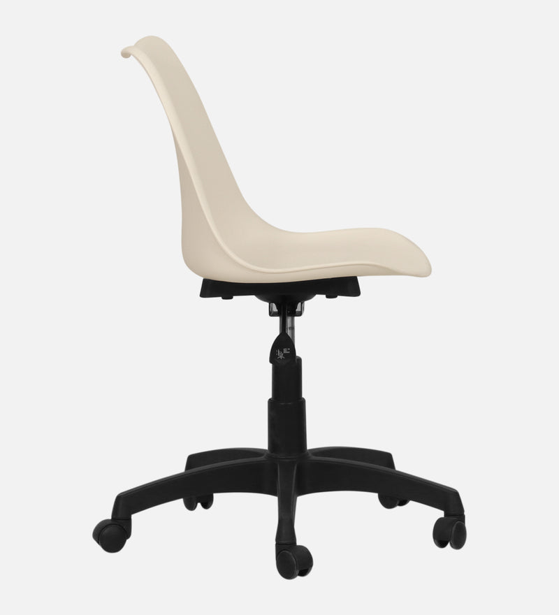 Bling Medium Back Office Chair In White Colour