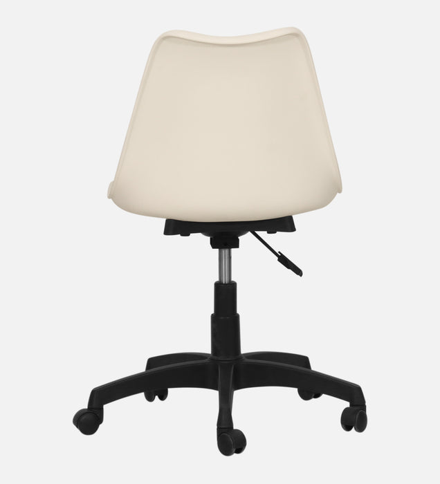 Bling Medium Back Office Chair In White Colour