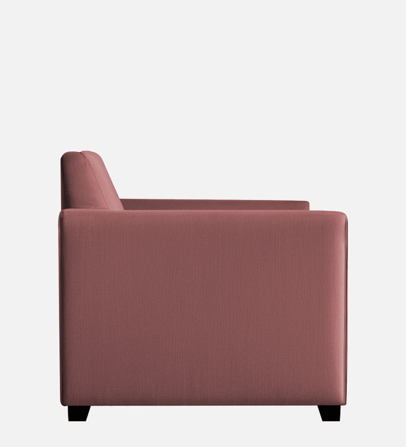 Bliss Velvet 1 Seater Sofa In Berry Wine Colour