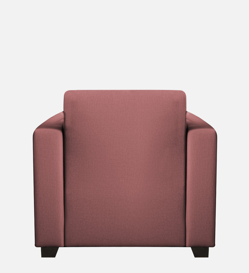 Bliss Velvet 1 Seater Sofa In Berry Wine Colour
