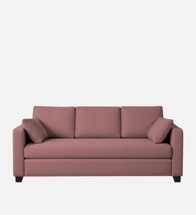 Bliss Velvet 3 Seater Sofa In Berry Wine Colour