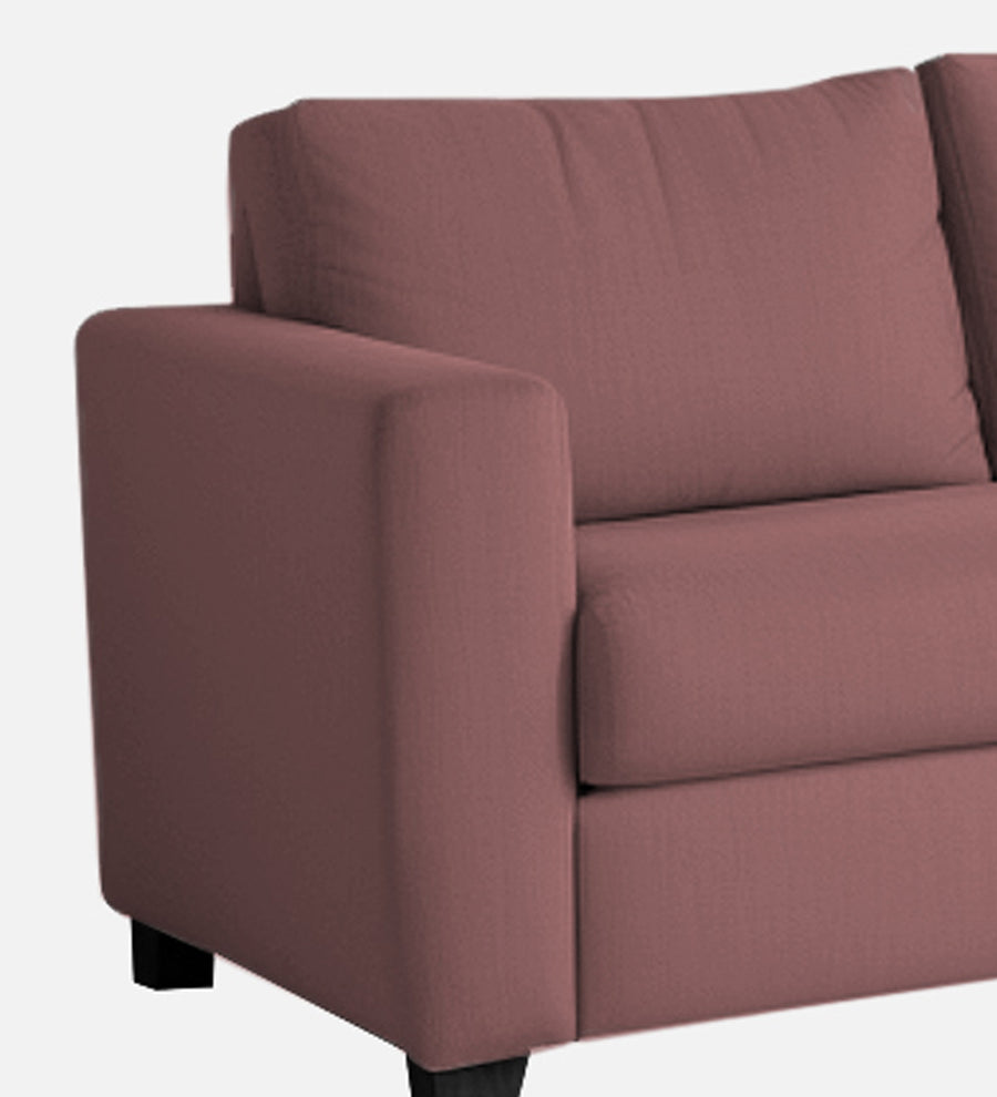 Bliss Velvet RHS 6 Seater Sectional Sofa In Berry Wine Colour