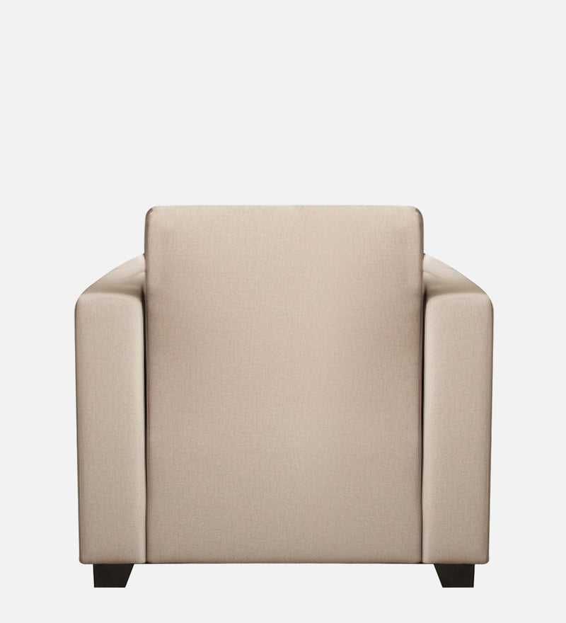 Bliss Velvet 1 Seater Sofa In Camel Beige Color