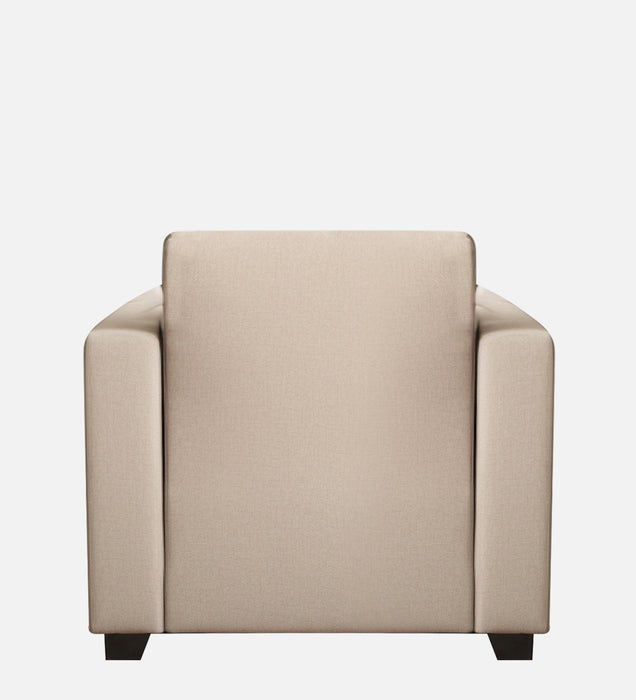Bliss Velvet 1 Seater Sofa In Camel Beige Color