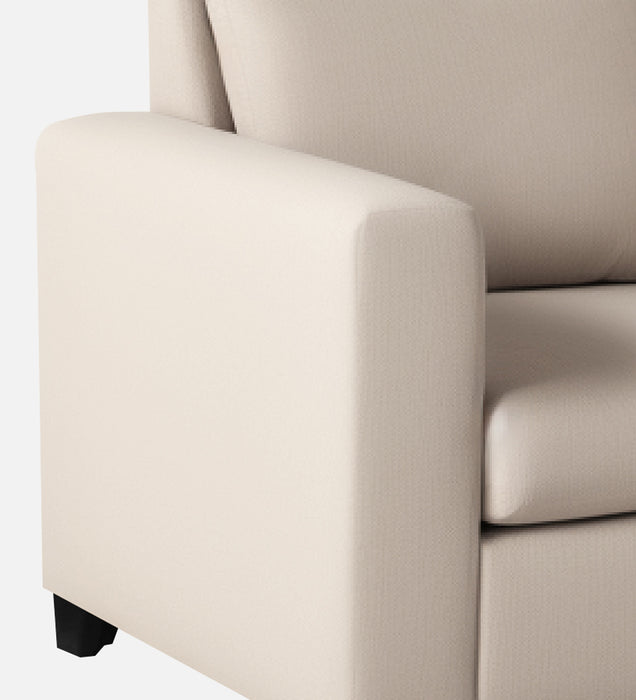 Bliss Velvet 1 Seater Sofa In Camel Beige Color